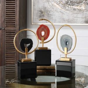 Oneida sculptures set of 3